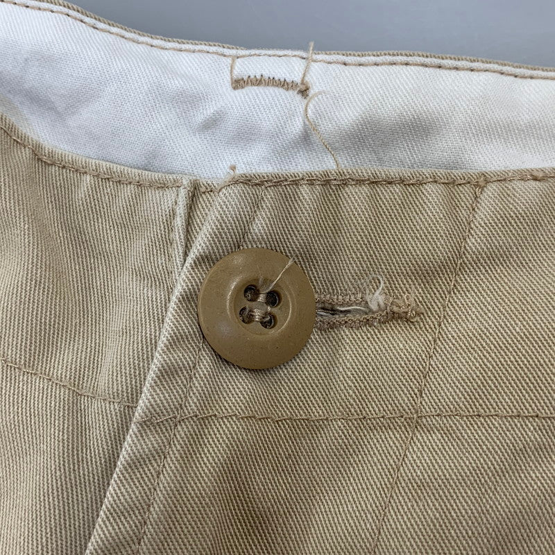【現状渡し品】【メンズ】 USED CHINO TROUSERS PANTS チノ トラウザーズ パンツ ボトムス 157-260912-kh-14-izu カラー：ベージュ 万代Net店