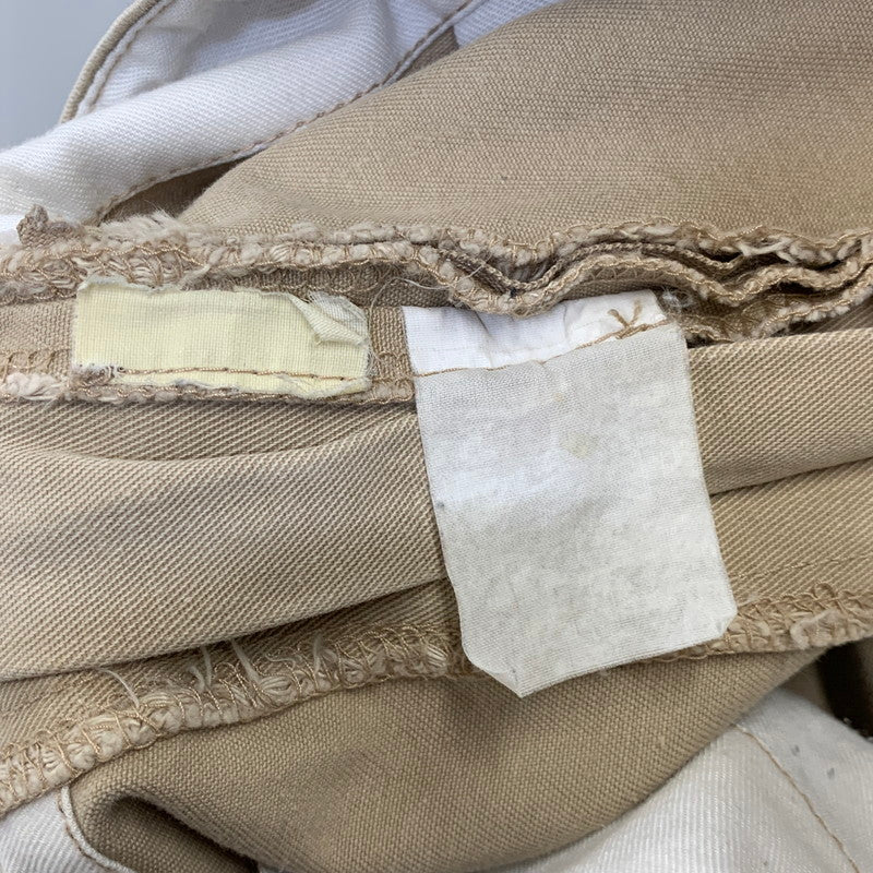 【現状渡し品】【メンズ】 USED CHINO TROUSERS PANTS チノ トラウザーズ パンツ ボトムス 157-260912-kh-14-izu カラー：ベージュ 万代Net店