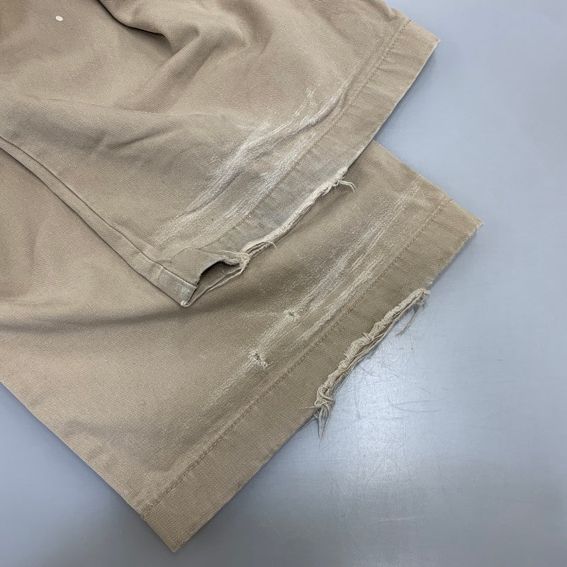 【現状渡し品】【メンズ】 USED CHINO TROUSERS PANTS チノ トラウザーズ パンツ ボトムス 157-260912-kh-14-izu カラー：ベージュ 万代Net店