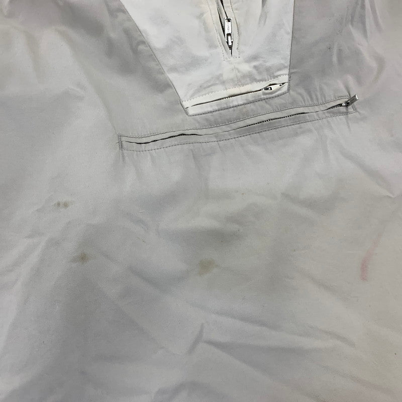 【現状渡し品】【メンズ】 J.CREW ALWAYS ジェイクルー オールウェイズ 19SS COTTON ANORAK PARKA コットン アノラック パーカー アウター 146-260914-cs-21-izu サイズ：XL カラー：アイボリー 万代Net店