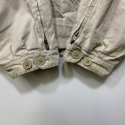 【現状渡し品】【メンズ】 J.CREW ALWAYS ジェイクルー オールウェイズ 19SS COTTON ANORAK PARKA コットン アノラック パーカー アウター 146-260914-cs-21-izu サイズ：XL カラー：アイボリー 万代Net店