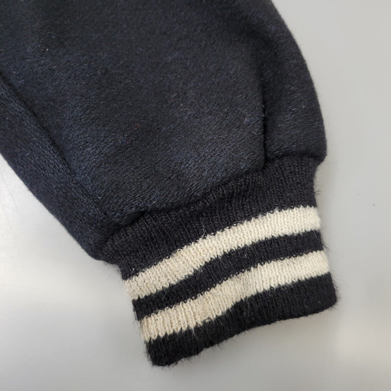 【中古品】【メンズ】 Champion チャンピオン WOOL VARSITY JACKET ウール バーシティジャケット 小文字ランタグ 146-260903-as-31-izu カラー：ブラック 万代Net店