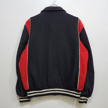 【中古品】【メンズ】 Champion チャンピオン WOOL VARSITY JACKET ウール バーシティジャケット 小文字ランタグ 146-260903-as-31-izu カラー：ブラック 万代Net店