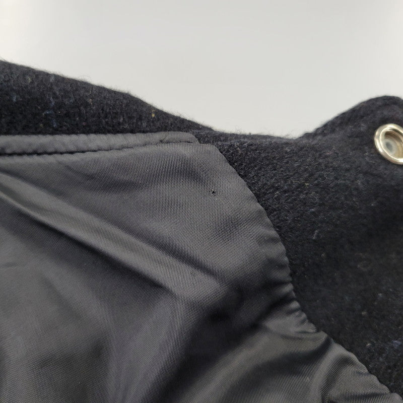 【中古品】【メンズ】 Champion チャンピオン WOOL VARSITY JACKET ウール バーシティジャケット 小文字ランタグ 146-260903-as-31-izu カラー：ブラック 万代Net店