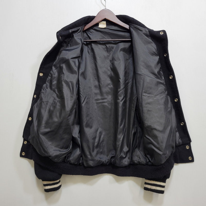 【中古品】【メンズ】 Champion チャンピオン WOOL VARSITY JACKET ウール バーシティジャケット 小文字ランタグ 146-260903-as-31-izu カラー：ブラック 万代Net店