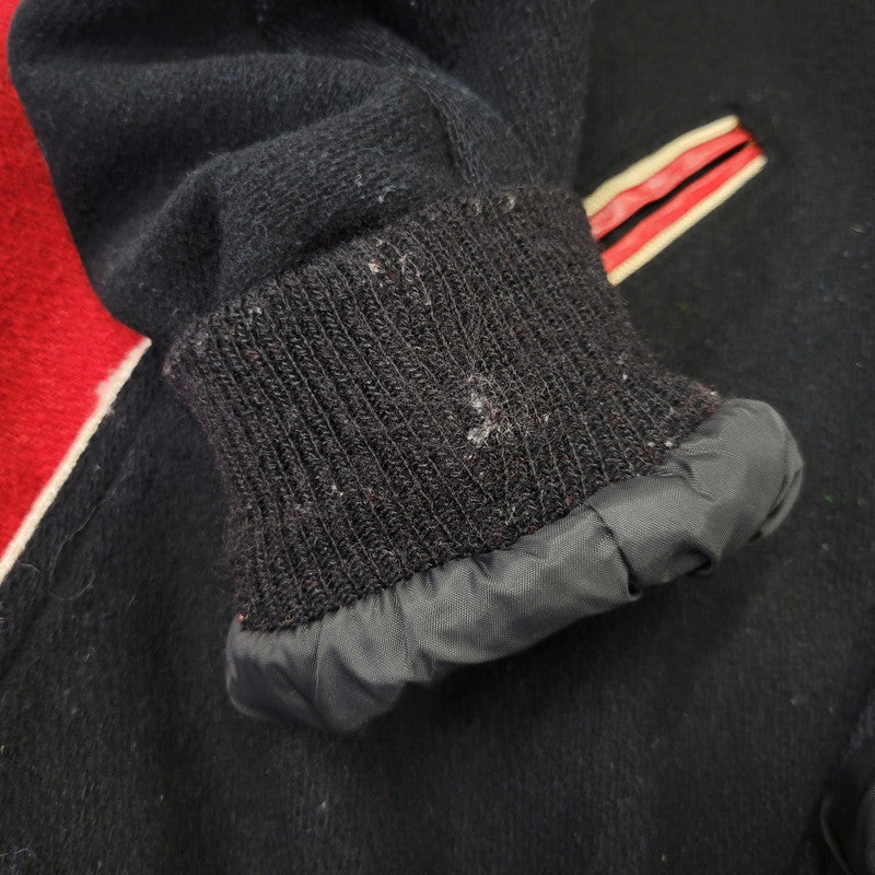 【中古品】【メンズ】 Champion チャンピオン WOOL VARSITY JACKET ウール バーシティジャケット 小文字ランタグ 146-260903-as-31-izu カラー：ブラック 万代Net店