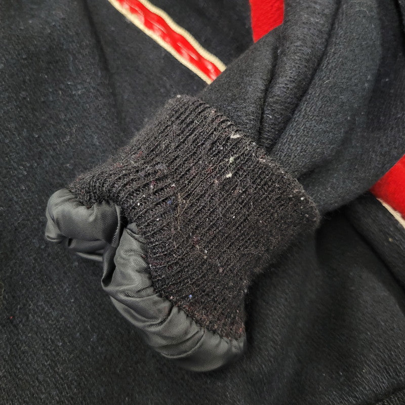 【中古品】【メンズ】 Champion チャンピオン WOOL VARSITY JACKET ウール バーシティジャケット 小文字ランタグ 146-260903-as-31-izu カラー：ブラック 万代Net店