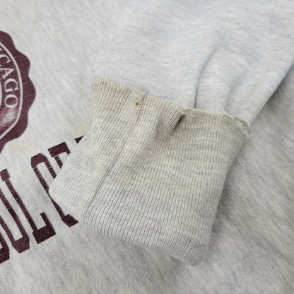 【現状渡し品】【メンズ】 CHAMPION チャンピオン 90S UNIVERSITY OF CHICAGO REVERSE WEAVE SWEATSHIRT ユニバーシティ オブ シカゴ リバース ウィーブ スウェットシャツ トップス 長袖 146-260903-ya-12-izu サイズ：XL カラー：グレー 万代Net店