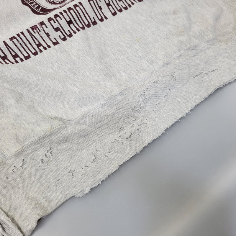 【現状渡し品】【メンズ】 CHAMPION チャンピオン 90S UNIVERSITY OF CHICAGO REVERSE WEAVE SWEATSHIRT ユニバーシティ オブ シカゴ リバース ウィーブ スウェットシャツ トップス 長袖 146-260903-ya-12-izu サイズ：XL カラー：グレー 万代Net店