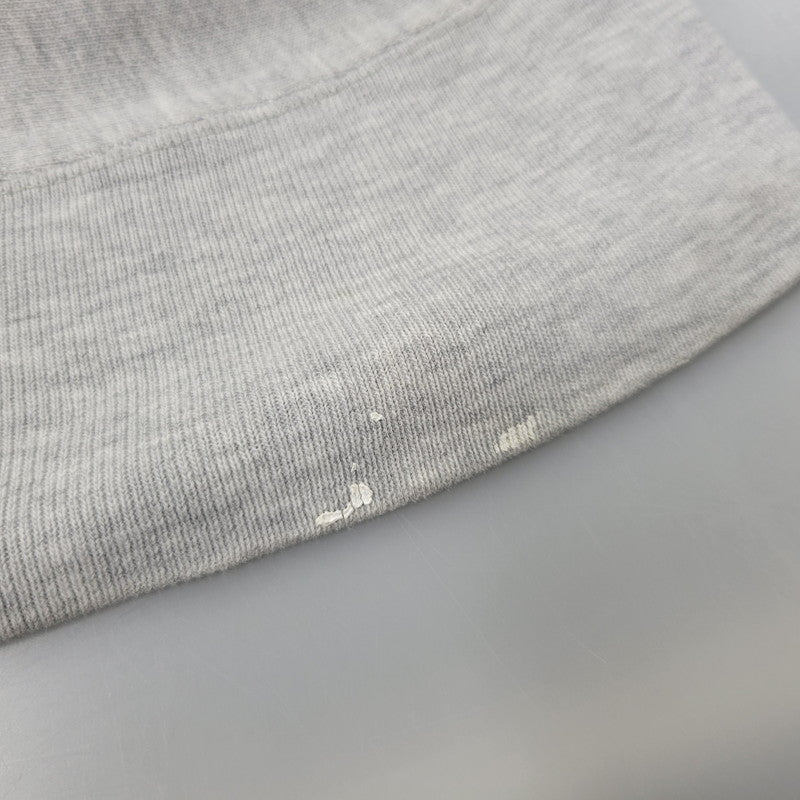 【中古品】【メンズ】 CHAMPION チャンピオン トリコタグ中期 染み込みプリント USA製 80S MICHIGAN STATE REVERSE WEAVE SWEATSHIRT リバースウィーブ スウェットシャツ トップス 長袖 146-260904-cs-01-izu サイズ：XL カラー：グレー 万代Net店
