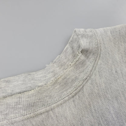 【中古品】【メンズ】 CHAMPION チャンピオン トリコタグ中期 染み込みプリント USA製 80S MICHIGAN STATE REVERSE WEAVE SWEATSHIRT リバースウィーブ スウェットシャツ トップス 長袖 146-260904-cs-01-izu サイズ：XL カラー：グレー 万代Net店