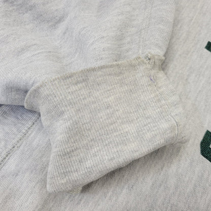 【中古品】【メンズ】 CHAMPION チャンピオン トリコタグ中期 染み込みプリント USA製 80S MICHIGAN STATE REVERSE WEAVE SWEATSHIRT リバースウィーブ スウェットシャツ トップス 長袖 146-260904-cs-01-izu サイズ：XL カラー：グレー 万代Net店