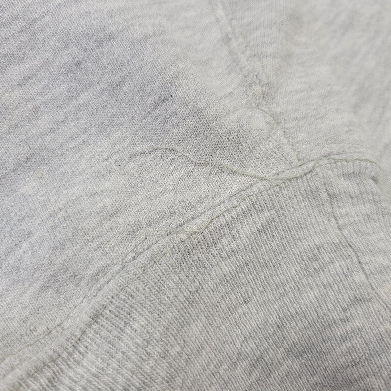【中古品】【メンズ】 CHAMPION チャンピオン トリコタグ中期 染み込みプリント USA製 80S MICHIGAN STATE REVERSE WEAVE SWEATSHIRT リバースウィーブ スウェットシャツ トップス 長袖 146-260904-cs-01-izu サイズ：XL カラー：グレー 万代Net店