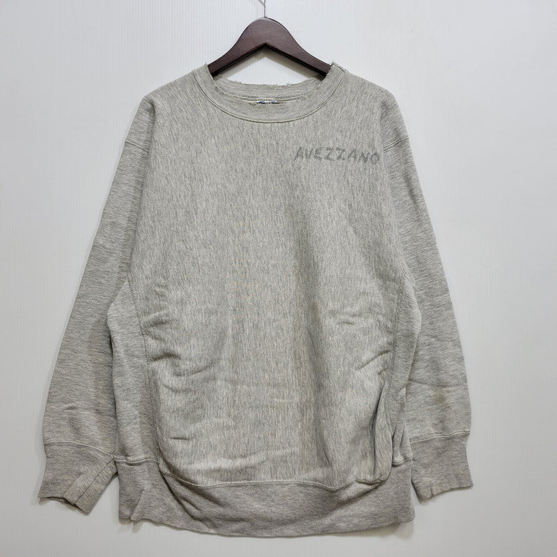 【中古品】【メンズ】 CHAMPION チャンピオン トリコタグ中期 USA製 80S 目無し PLAIN REVERSE WEAVE SWEATSHIRT プレーン リバース ウィーブ スウェットシャツ トップス 長袖 146-260903-ya-11-izu サイズ：XL カラー：グレー 万代Net店