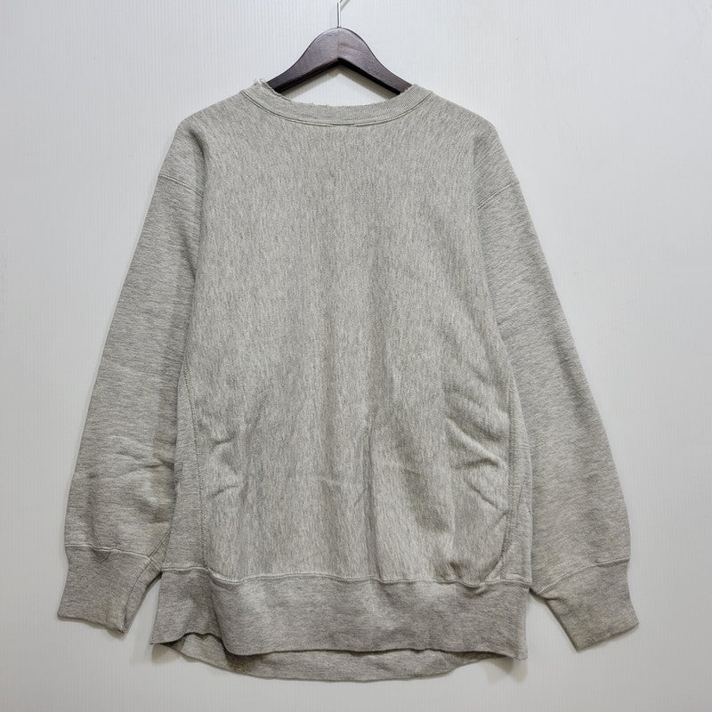 【中古品】【メンズ】 CHAMPION チャンピオン トリコタグ中期 USA製 80S 目無し PLAIN REVERSE WEAVE SWEATSHIRT プレーン リバース ウィーブ スウェットシャツ トップス 長袖 146-260903-ya-11-izu サイズ：XL カラー：グレー 万代Net店