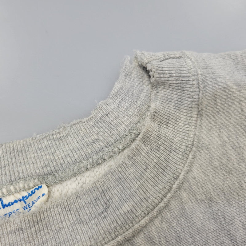 【中古品】【メンズ】 CHAMPION チャンピオン トリコタグ中期 USA製 80S 目無し PLAIN REVERSE WEAVE SWEATSHIRT プレーン リバース ウィーブ スウェットシャツ トップス 長袖 146-260903-ya-11-izu サイズ：XL カラー：グレー 万代Net店