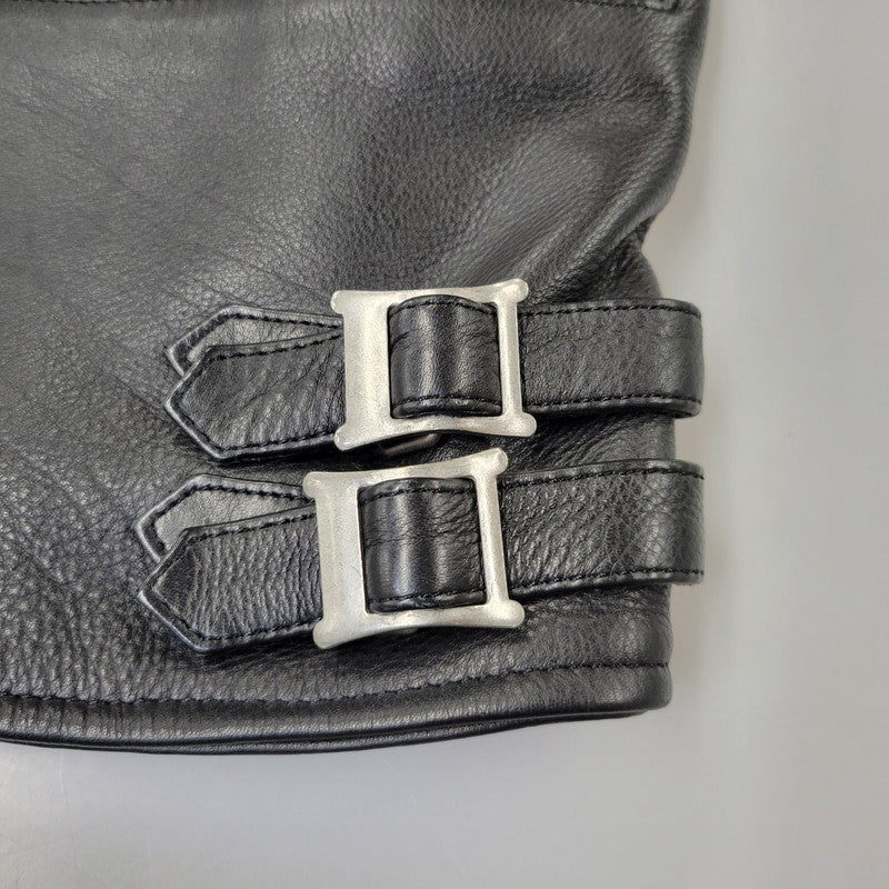 【中古品】【メンズ】 MR.OLIVE ミスターオリーブ COW LEATHER DOUBLE RIDERS JACKET M-17350 カウレザー ダブルライダースジャケット 140-260903-as-29-izu サイズ：L カラー：ブラック 万代Net店