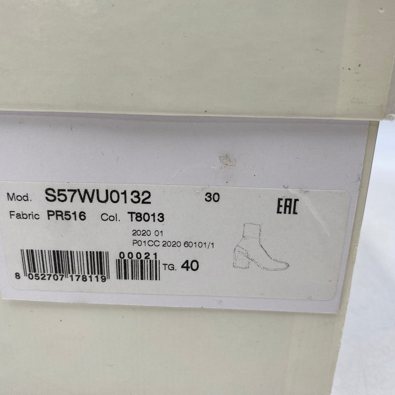 【中古品】【メンズ/レディース】 MAISON MARGIELA メゾン マルジェラ S57WU0132 TABI ANKLE BOOT タビ アンクル ブーツ シューズ 靴 164-260904-cs-04-izu サイズ：40 カラー：ブラック 万代Net店
