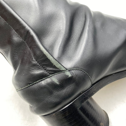 【中古品】【メンズ/レディース】 MAISON MARGIELA メゾン マルジェラ S57WU0132 TABI ANKLE BOOT タビ アンクル ブーツ シューズ 靴 164-260904-cs-04-izu サイズ：40 カラー：ブラック 万代Net店