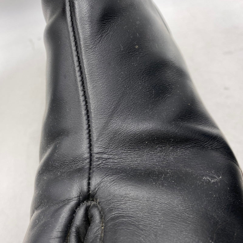 【中古品】【メンズ/レディース】 MAISON MARGIELA メゾン マルジェラ S57WU0132 TABI ANKLE BOOT タビ アンクル ブーツ シューズ 靴 164-260904-cs-04-izu サイズ：40 カラー：ブラック 万代Net店