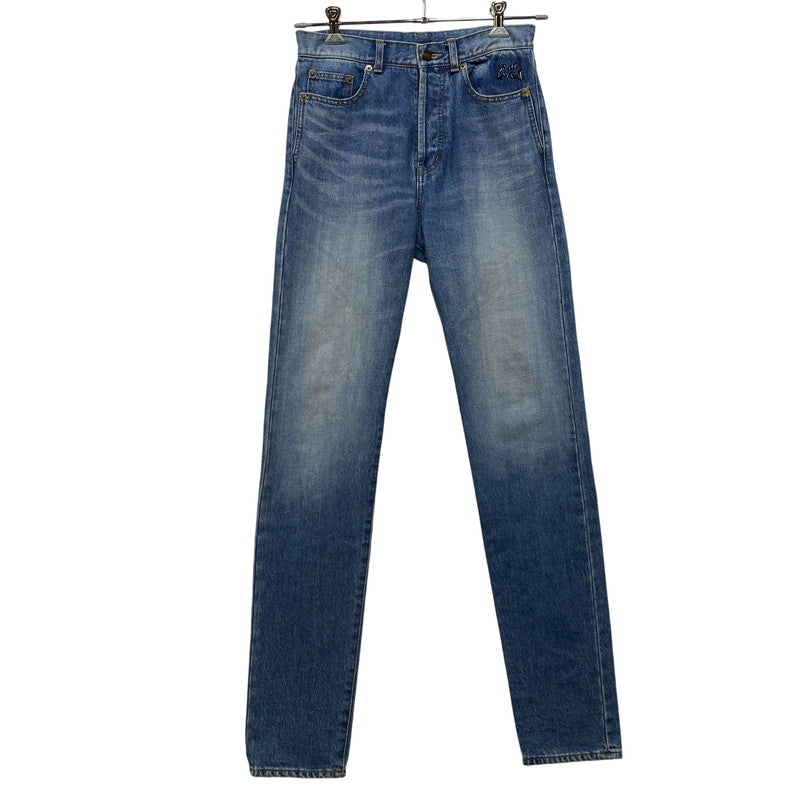 【中古品】【メンズ】 SAINT LAURENT サンローラン Y883L 4068 D14 M SL-LW ANTHONY VACCARELLO期 アンソニーヴァカレロ 17SS DENIM PANTS デニム パンツ ボトムス ズボン 152-260904-cs-08-izu サイズ：28 カラー：インディゴ 万代Net店
