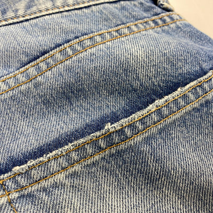 【中古品】【メンズ】 SAINT LAURENT サンローラン Y883L 4068 D14 M SL-LW ANTHONY VACCARELLO期 アンソニーヴァカレロ 17SS DENIM PANTS デニム パンツ ボトムス ズボン 152-260904-cs-08-izu サイズ：28 カラー：インディゴ 万代Net店
