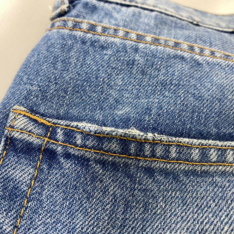 【中古品】【メンズ】 SAINT LAURENT サンローラン Y883L 4068 D14 M SL-LW ANTHONY VACCARELLO期 アンソニーヴァカレロ 17SS DENIM PANTS デニム パンツ ボトムス ズボン 152-260904-cs-08-izu サイズ：28 カラー：インディゴ 万代Net店