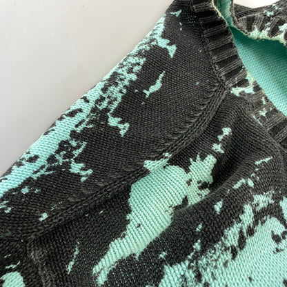【中古品】【メンズ】 SUPREME シュプリーム 19FW IS LOVE SWEATER イズ ラブ セーター トップス 長袖 149-260904-cs-02-izu サイズ：M カラー：BRIGHT TEAL 万代Net店