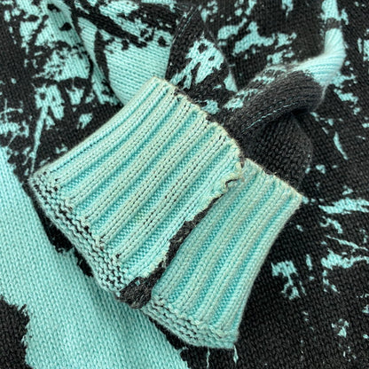 【中古品】【メンズ】 SUPREME シュプリーム 19FW IS LOVE SWEATER イズ ラブ セーター トップス 長袖 149-260904-cs-02-izu サイズ：M カラー：BRIGHT TEAL 万代Net店