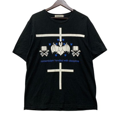 【中古品】【メンズ】 UNDERCOVER アンダーカバー ROMANTICISM HANDLED WITH DISCIPLINE SS TEE ショートスリーブ Tシャツ トップス 半袖 140-260905-cs-01-izu サイズ：3 カラー：ブラック 万代Net店