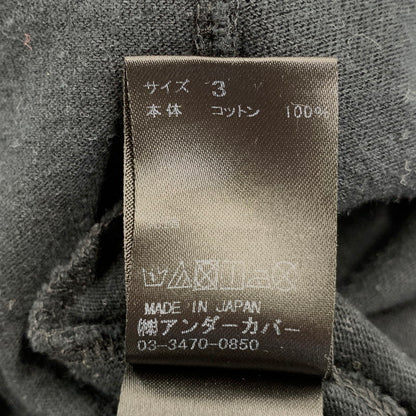 【中古品】【メンズ】 UNDERCOVER アンダーカバー ROMANTICISM HANDLED WITH DISCIPLINE SS TEE ショートスリーブ Tシャツ トップス 半袖 140-260905-cs-01-izu サイズ：3 カラー：ブラック 万代Net店