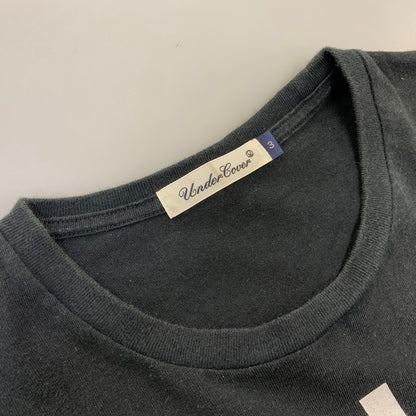【中古品】【メンズ】 UNDERCOVER アンダーカバー ROMANTICISM HANDLED WITH DISCIPLINE SS TEE ショートスリーブ Tシャツ トップス 半袖 140-260905-cs-01-izu サイズ：3 カラー：ブラック 万代Net店