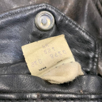 【ジャンク品】【メンズ】 SCHOTT ショット LEATHER DOUBLE RIDERS JACKET レザー ダブル ライダース ジャケット アウター 145-260905-cs-09-izu サイズ：44 カラー：ブラック 万代Net店