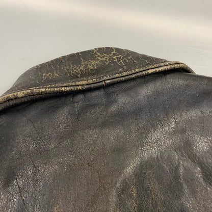 【ジャンク品】【メンズ】 SCHOTT ショット LEATHER DOUBLE RIDERS JACKET レザー ダブル ライダース ジャケット アウター 145-260905-cs-09-izu サイズ：44 カラー：ブラック 万代Net店