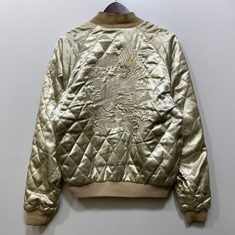 【中古品】【メンズ】 PINK DRAGON ピンクドラゴン 別珍 JAPAN MAP×DRAGON 30TH SOUVENIR JACKET ３０周年 スーベニア ジャケット アウター 145-260905-cs-08-izu サイズ：不明 カラー：ブラック/ホワイト 万代Net店