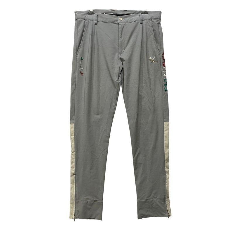 【中古品】【メンズ】 1PIU1UGUALE3 ウノピュウノウグァーレトレ POE418 ADP GOLF ZIP SLACKS ゴルフ ジップ スラックス パンツ ボトムス ズボン 151-260904-cs-07-izu サイズ：V カラー：グレー系 万代Net店