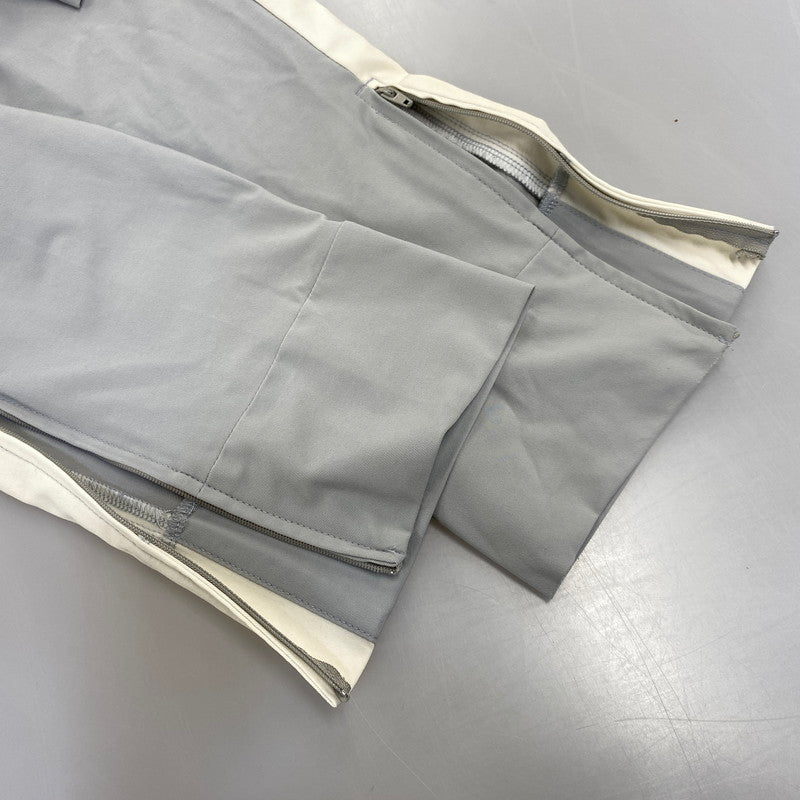 【中古品】【メンズ】 1PIU1UGUALE3 ウノピュウノウグァーレトレ POE418 ADP GOLF ZIP SLACKS ゴルフ ジップ スラックス パンツ ボトムス ズボン 151-260904-cs-07-izu サイズ：V カラー：グレー系 万代Net店