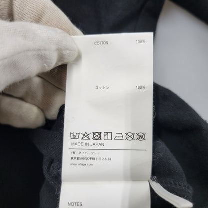 【中古品】【メンズ】 WTAPS ダブルタップス ACADEMY SS COTTON. COLLEGE 241ATDT-CSM21 アカデミー コットン カレッジ 半袖 Tシャツ 142-260909-as-12-izu サイズ：02 カラー：ブラック 万代Net店