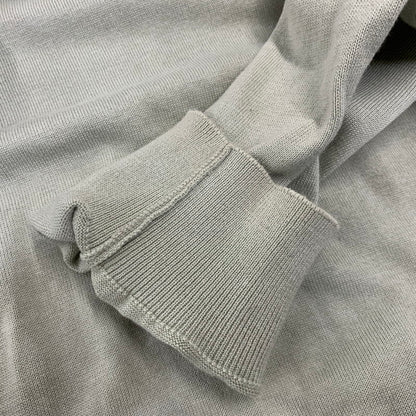 【中古品】【メンズ】 WACKO MARIA ワコマリア COTTON KNIT SWEATER コットン ニット セーター トップス 142-260904-kh-02-izu サイズ：L カラー：グレー系 万代Net店