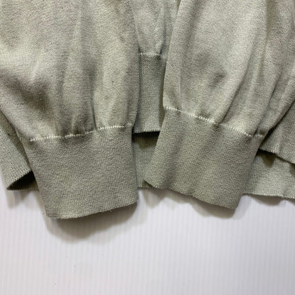 【中古品】【メンズ】 WACKO MARIA ワコマリア COTTON KNIT SWEATER コットン ニット セーター トップス 142-260904-kh-02-izu サイズ：L カラー：グレー系 万代Net店