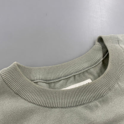 【中古品】【メンズ】 WACKO MARIA ワコマリア COTTON KNIT SWEATER コットン ニット セーター トップス 142-260904-kh-02-izu サイズ：L カラー：グレー系 万代Net店