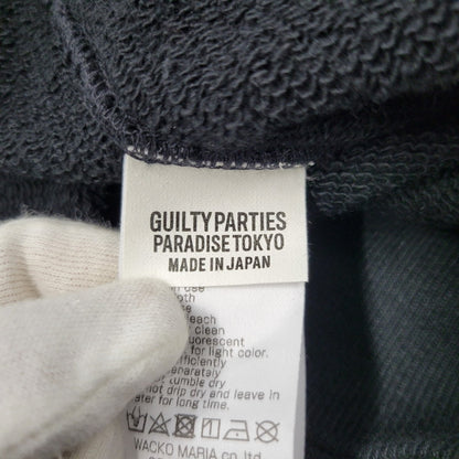 【中古品】【メンズ】 WACKO MARIA ワコマリア × TERRIFIER テリファー HEAVY WEIGHT CREW NECK SWEAT SHIRT ( TYPE-2 ) ヘビーウエイト クルーネック スウェット 長袖 142-260909-as-15-izu サイズ：M カラー：ブラック 万代Net店