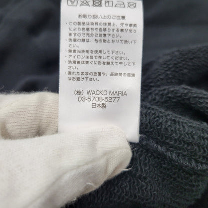 【中古品】【メンズ】 WACKO MARIA ワコマリア × TERRIFIER テリファー HEAVY WEIGHT CREW NECK SWEAT SHIRT ( TYPE-2 ) ヘビーウエイト クルーネック スウェット 長袖 142-260909-as-15-izu サイズ：M カラー：ブラック 万代Net店
