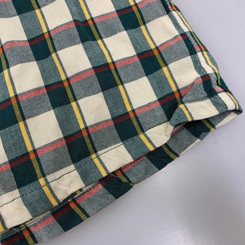 【中古品】【メンズ】 VINTAGE 50S RAYON CHECK LS SHIRT レーヨン チェック ロングスリーブ シャツ トップス 長袖 146-260905-cs-02-izu サイズ：不明 カラー：マルチ 万代Net店