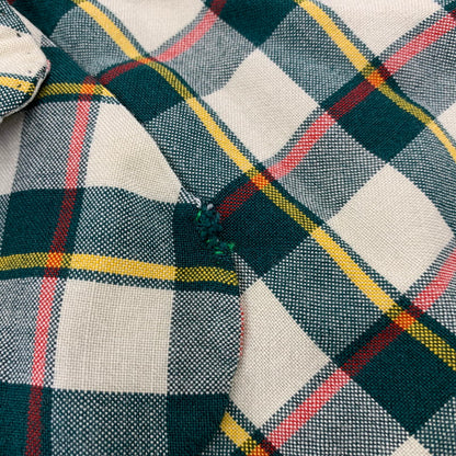 【中古品】【メンズ】 VINTAGE 50S RAYON CHECK LS SHIRT レーヨン チェック ロングスリーブ シャツ トップス 長袖 146-260905-cs-02-izu サイズ：不明 カラー：マルチ 万代Net店