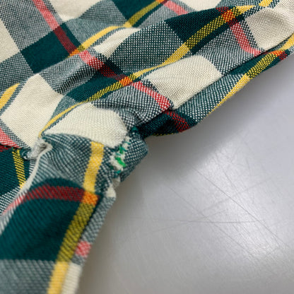 【中古品】【メンズ】 VINTAGE 50S RAYON CHECK LS SHIRT レーヨン チェック ロングスリーブ シャツ トップス 長袖 146-260905-cs-02-izu サイズ：不明 カラー：マルチ 万代Net店