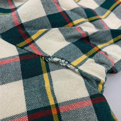 【中古品】【メンズ】 VINTAGE 50S RAYON CHECK LS SHIRT レーヨン チェック ロングスリーブ シャツ トップス 長袖 146-260905-cs-02-izu サイズ：不明 カラー：マルチ 万代Net店