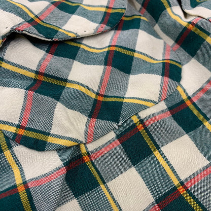 【中古品】【メンズ】 VINTAGE 50S RAYON CHECK LS SHIRT レーヨン チェック ロングスリーブ シャツ トップス 長袖 146-260905-cs-02-izu サイズ：不明 カラー：マルチ 万代Net店