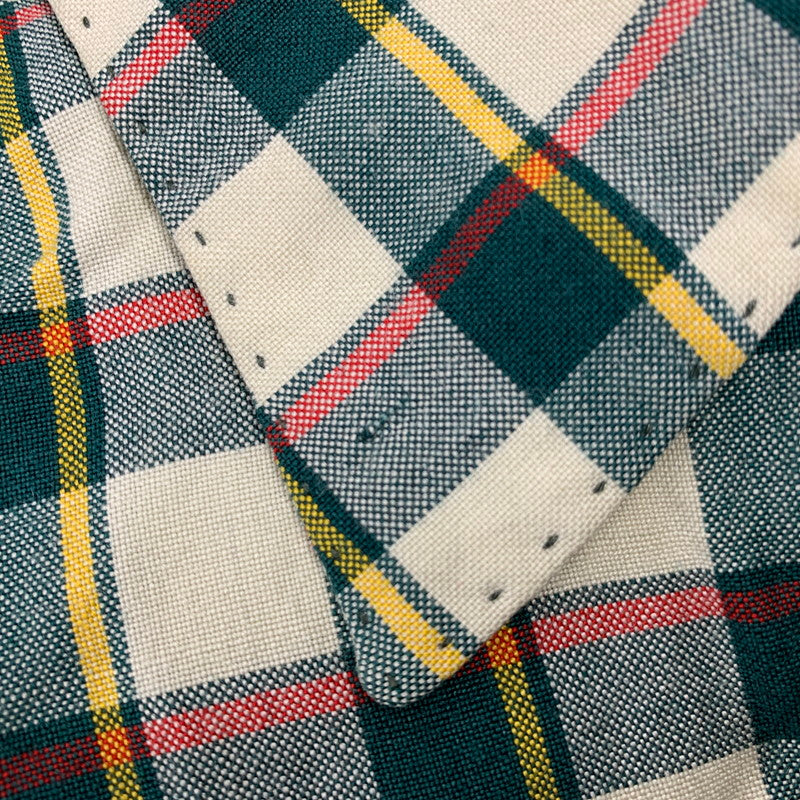 【中古品】【メンズ】 VINTAGE 50S RAYON CHECK LS SHIRT レーヨン チェック ロングスリーブ シャツ トップス 長袖 146-260905-cs-02-izu サイズ：不明 カラー：マルチ 万代Net店