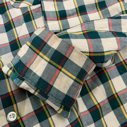 【中古品】【メンズ】 VINTAGE 50S RAYON CHECK LS SHIRT レーヨン チェック ロングスリーブ シャツ トップス 長袖 146-260905-cs-02-izu サイズ：不明 カラー：マルチ 万代Net店